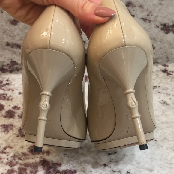 Authentic Gucci Bamboo heels, size 36.5 - Picture 8 of 11